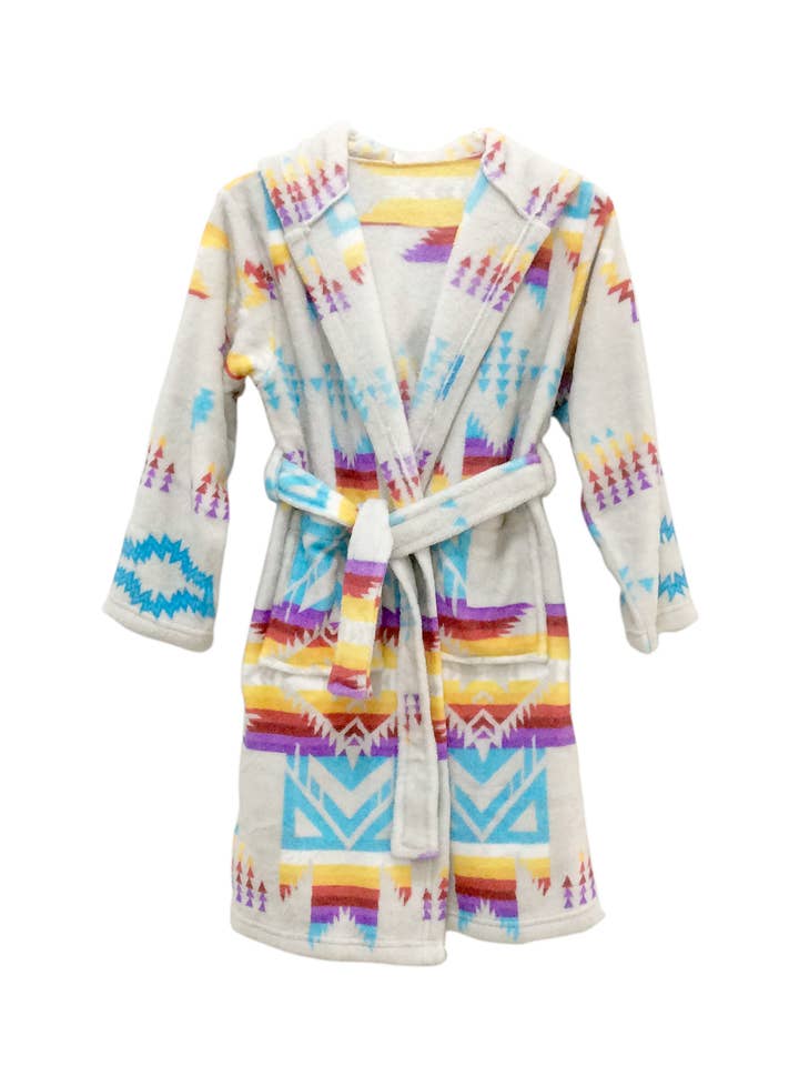 Flag Matrix Inc - Wholesale Robe - Kids - Kids Robe With Hood6