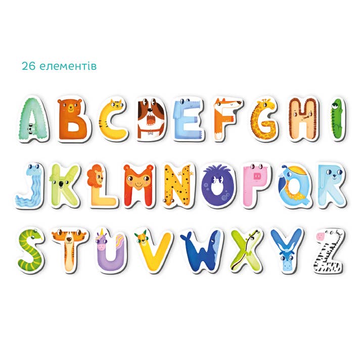 DoDo Brand - Wholesale Magnet - Kids & Baby - Magnetic Game For Kids - Magnetic Letters English2
