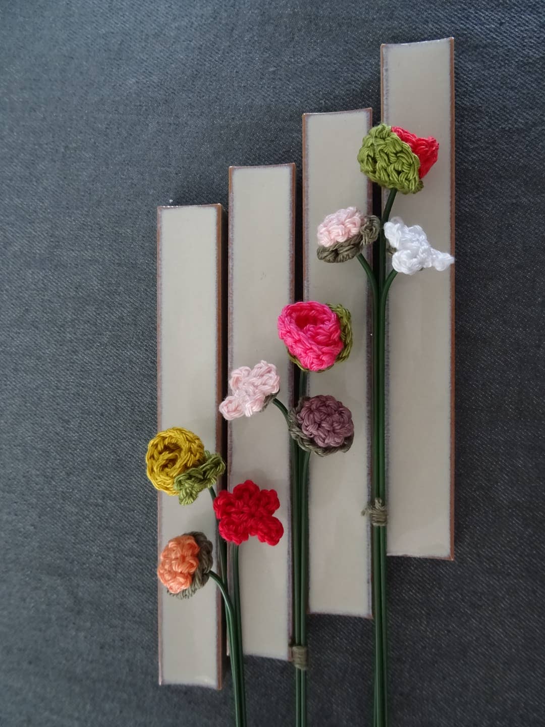 Knuffelsenzo - Wholesale Artificial Flowers - Mini bouquet, 3 flowers2