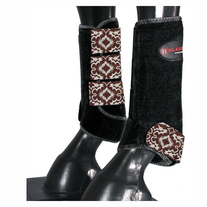 HILASON - Wholesale Horseback Riding Gear - HILASON L M S Horse Front Leg Sport Boots | Jumping Printed7