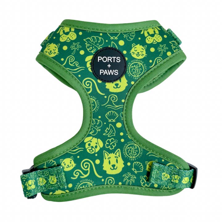 VERSTELLBARES GESCHIRR - HAWAIIAN HUMANE SOCIETY für den Großhandel von Ports and Paws