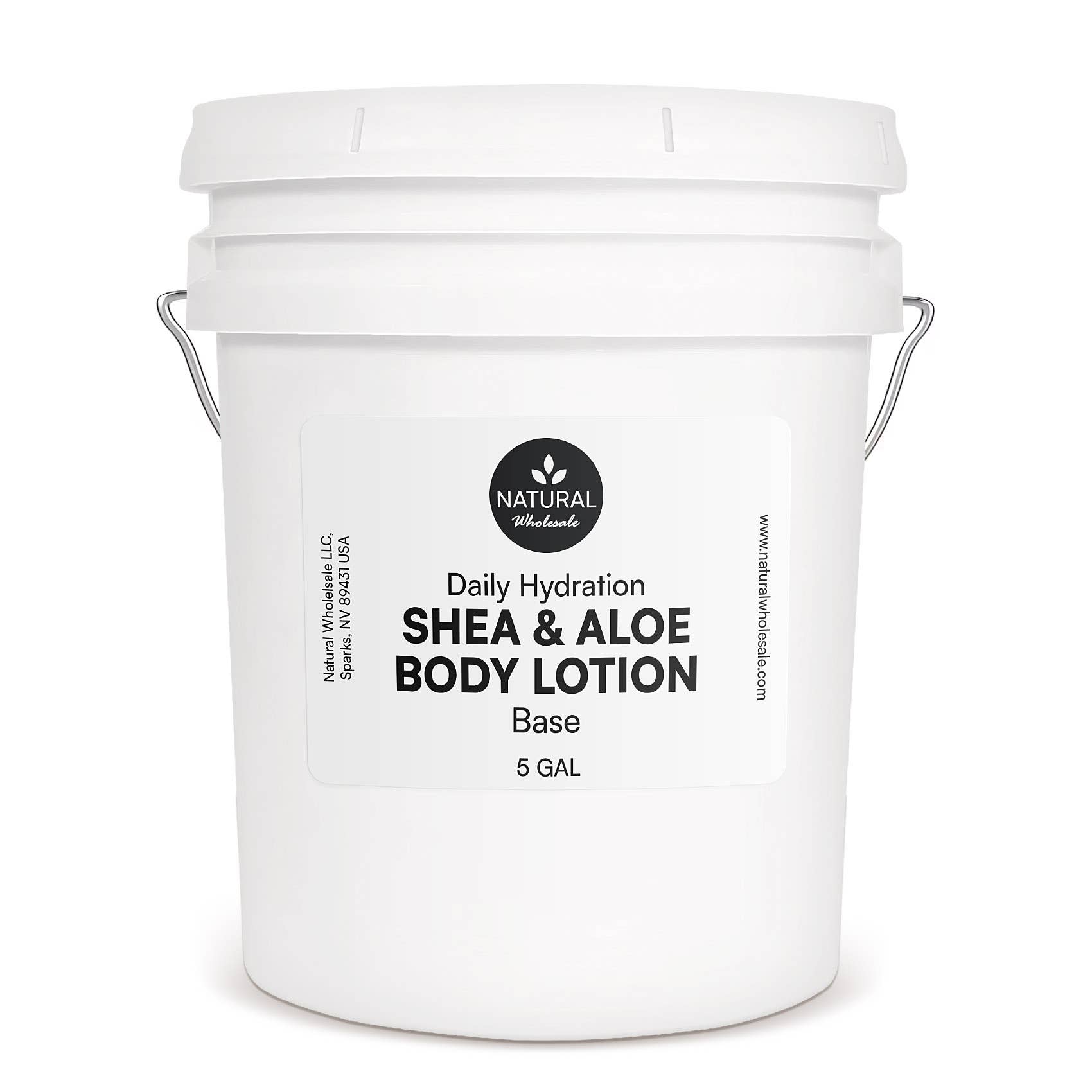 Natural Wholesale - Wholesale Body Cream/Lotion - Shea & Aloe Body Lotion Base | Wholesale Bulk1
