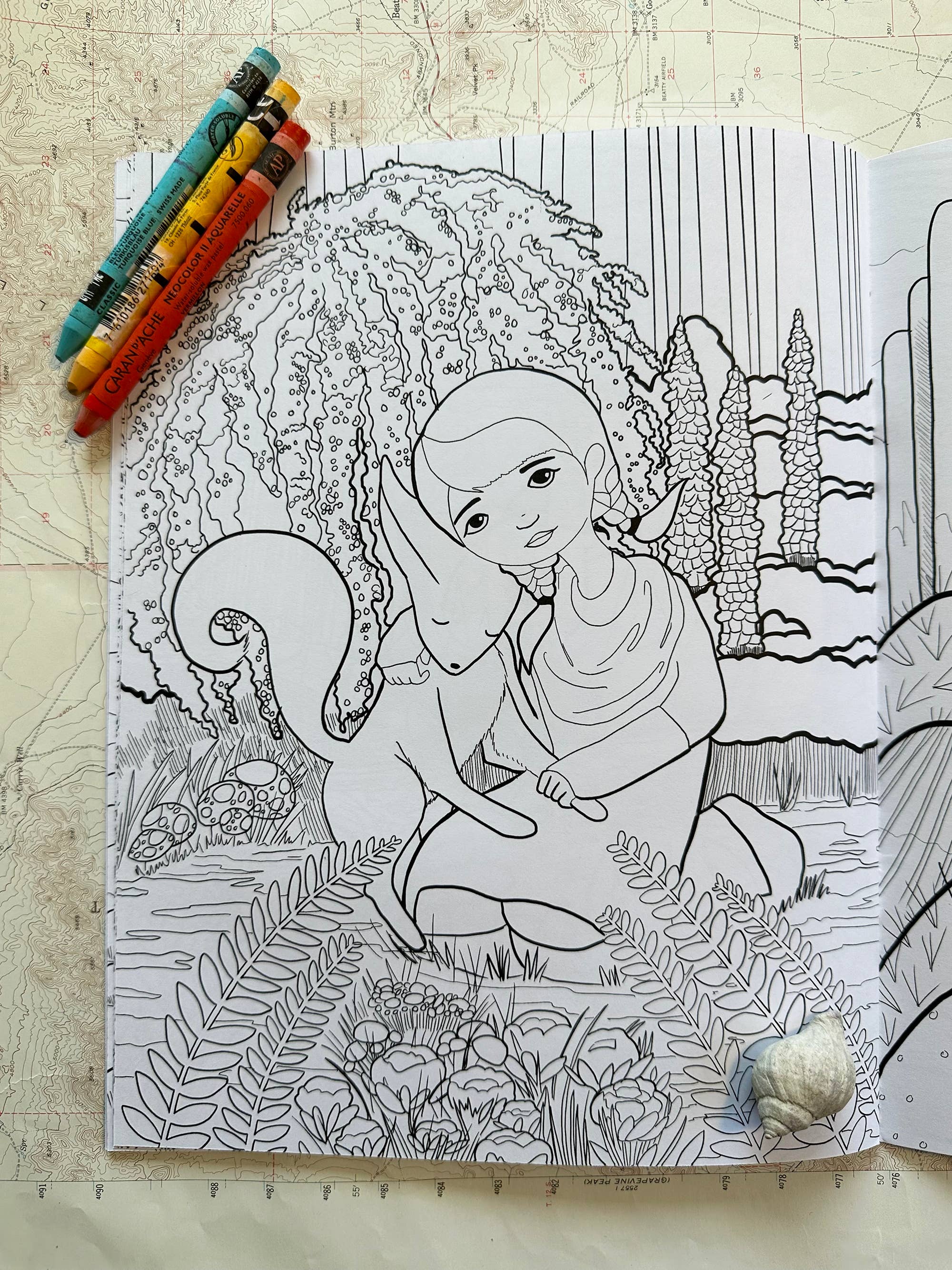 Lisa Kurt art + illustration - Wholesale Coloring & Activity Book - Kids & Baby - Lisa Kurt coloring book3