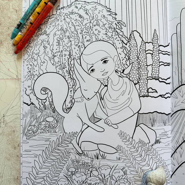 Lisa Kurt art + illustration - Wholesale Coloring & Activity Book - Kids & Baby - Lisa Kurt coloring book3