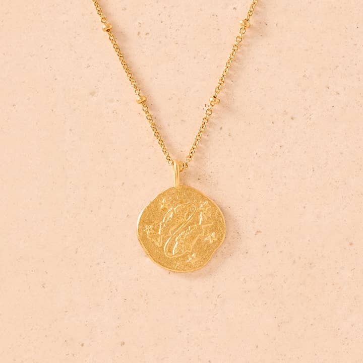 Agapée Jewelry - Wholesale Pendant/Charm Necklace - Zodiac Necklace | Jewelry Gold Gift Waterproof11