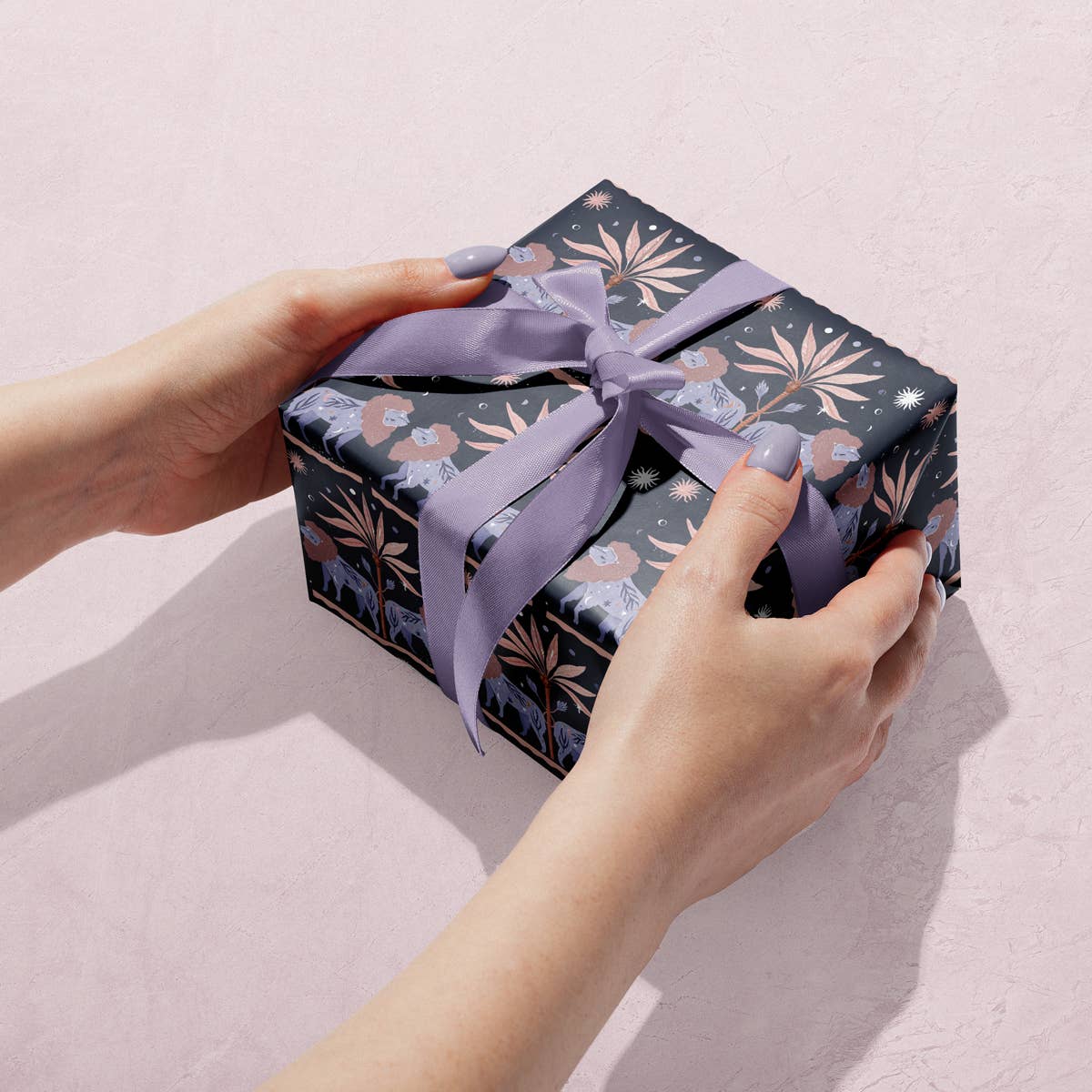 Sister Paper Co. - Vente Feuille de papier cadeau - Emballage cadeau Lion | Papier cadeau | Feuilles d'emballage cadeau | Zodiac3