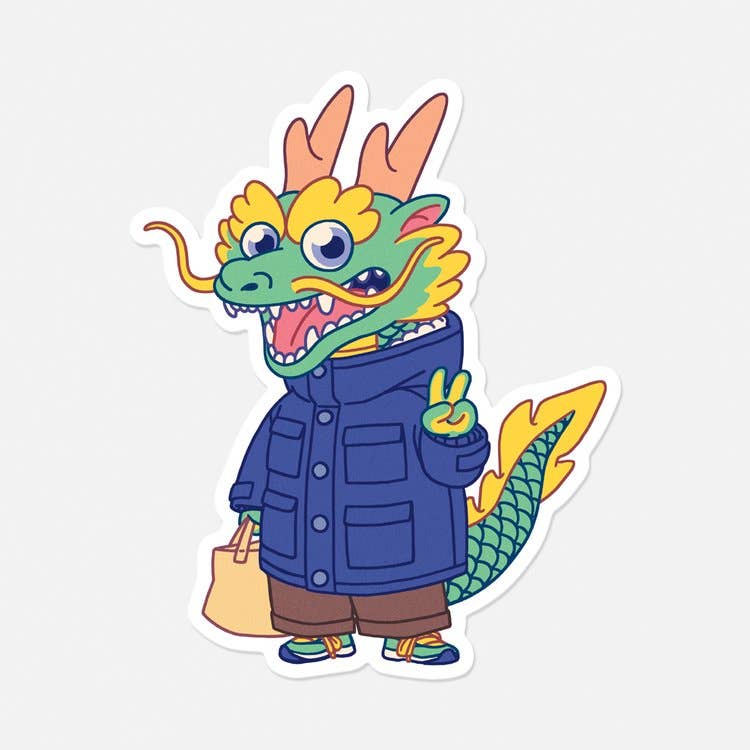 Yeaaah! Studio - Wholesale Sticker - “Lungo” vinyl sticker