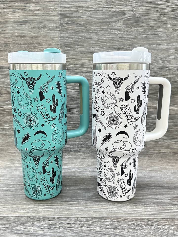 WESTERN STAINLESS STEEL TUMBLERS CUP 40oz for wholesale by DESHENG ENTERPRISE