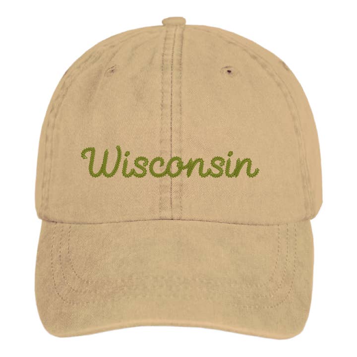 Gracie Designs - Wholesale Baseball Cap - Unisex - Custom Text Chainstitch Dad Hat - Embroidered Ball Cap5