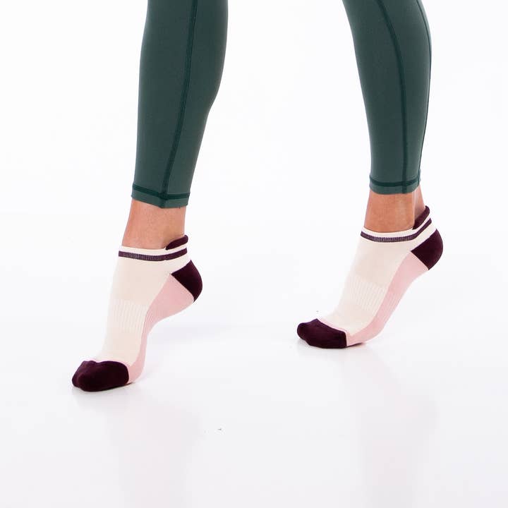Woven Pear - Wholesale Socks - Unisex - Shorty Socks, Colorblock Set (Basics)