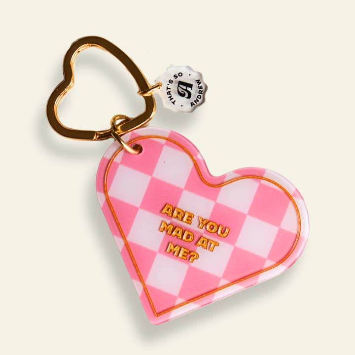 Are You Mad At Me - Snarky Motel Keychain for wholesale by That’s So Andrew
