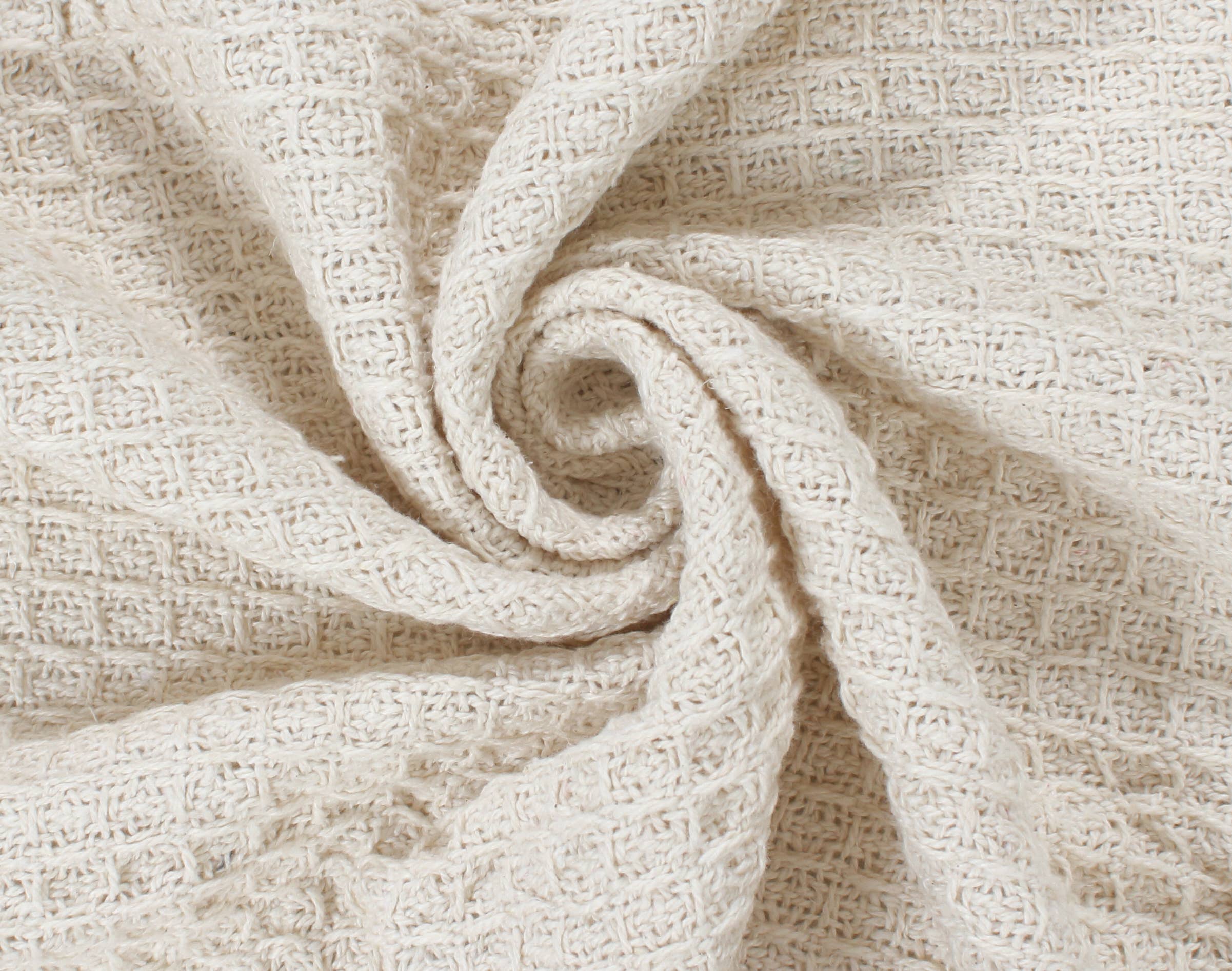 Fabstyles - Vendita all'ingrosso Plaid - Plaid in cotone di alta qualità con motivo a nido d'ape Fabstyles10