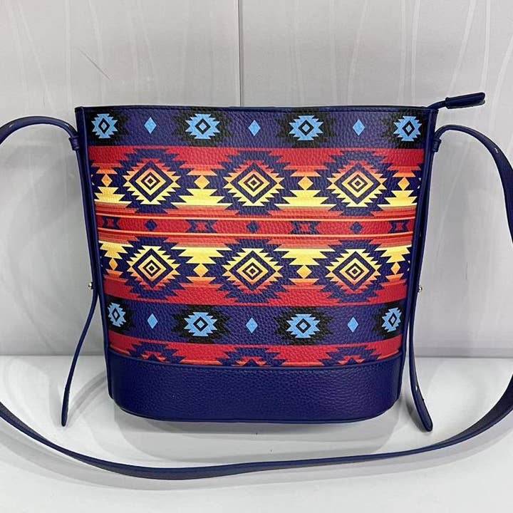 PUR13-DNVY - Full Pu Leather Purse - Crossbody Bag for wholesale by Nativo