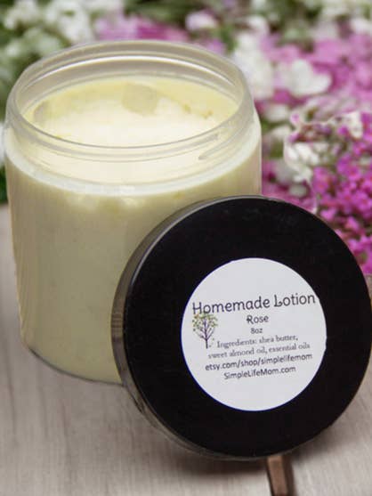 ANTI AGING LOTION - anti wrinkle cream 100% natural, organic, essential oils, Whipped Shea Body Butter for wholesale by Simple Life Mom