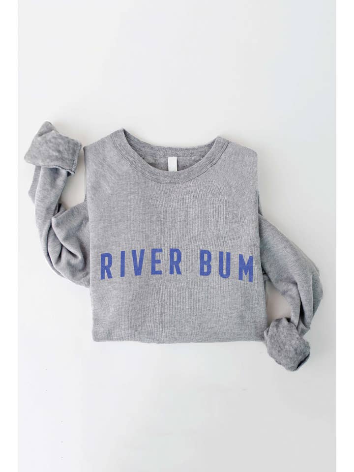 OAT COLLECTIVE - Vendita all'ingrosso Felpa stampata - Donna - Felpa con stampa RIVER BUM14