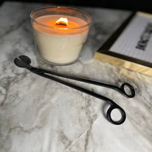 Candle Wick Trimmer Polished Stainless Steel Wick Clipper Cutter Scissors  NEW