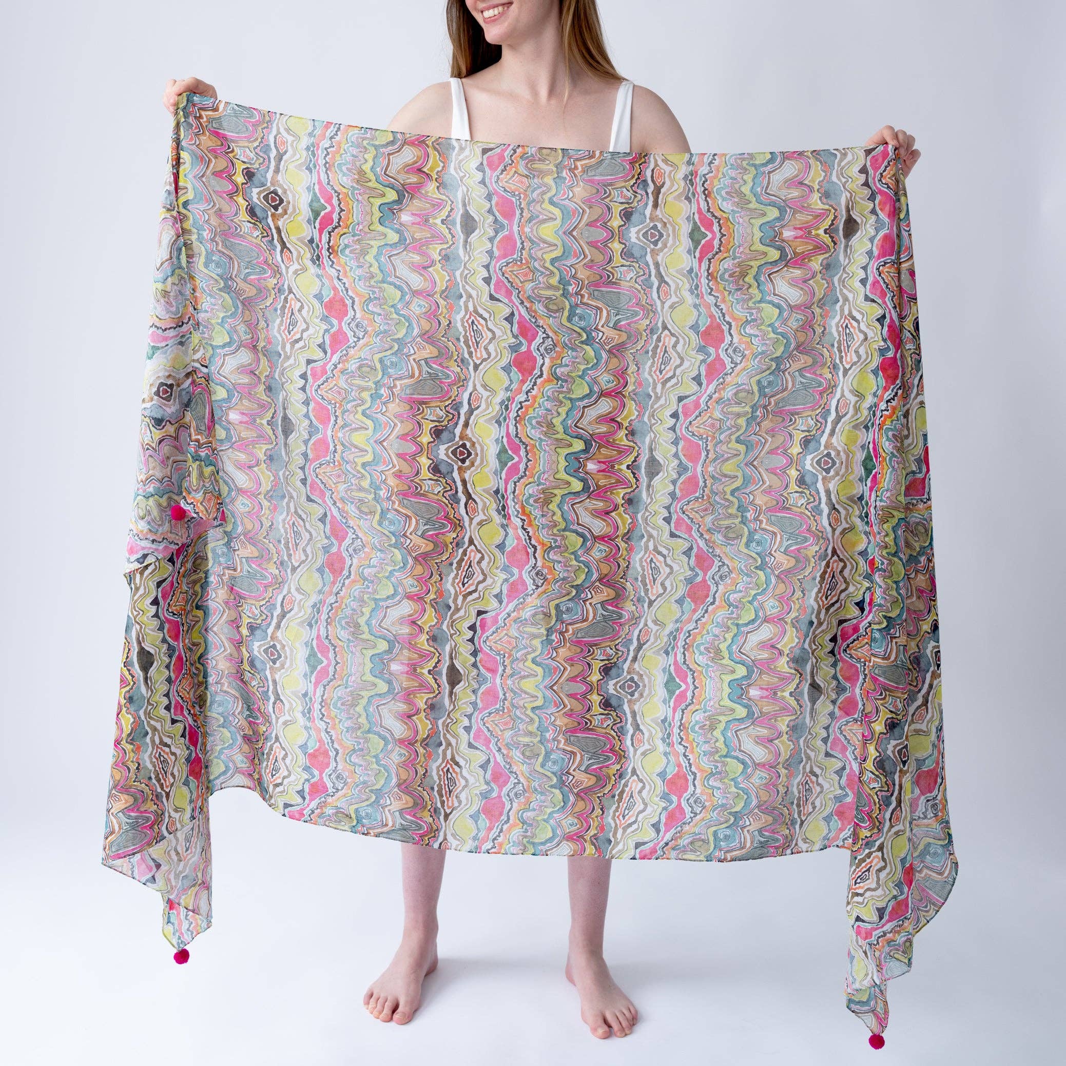 BETSY OLMSTED - Wholesale Scarf - Women's - Wrap- Agate0