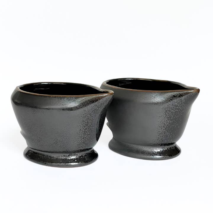 Sanko Inc - Wholesale Bowl - Matte Obsidian, One-Dimensional Matcha Whisking Bowl™1