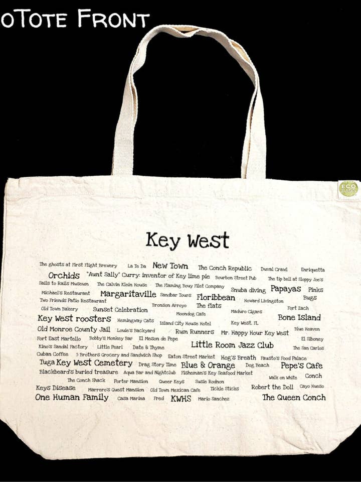 Key West Pride EcoTote for wholesale by TownieSwag