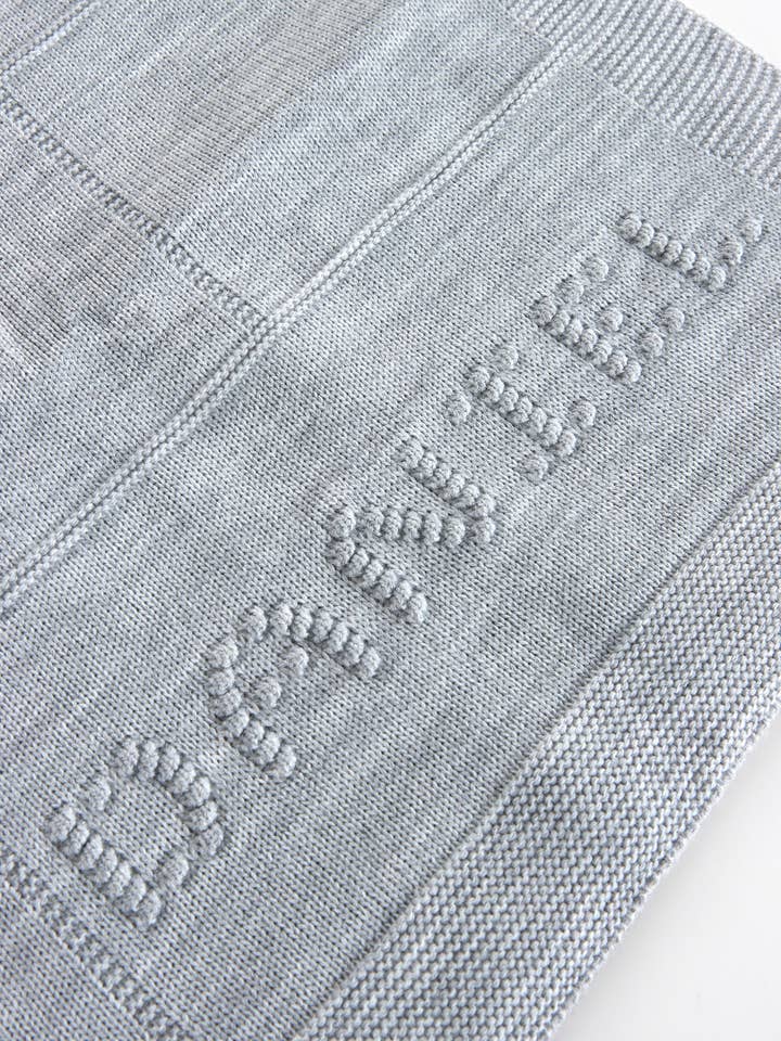 Amorim Gerações, LDA - Wholesale Bedding Blanket - Kids & Baby - Baby Acrylic Knitting Custom Name Blanket 177
