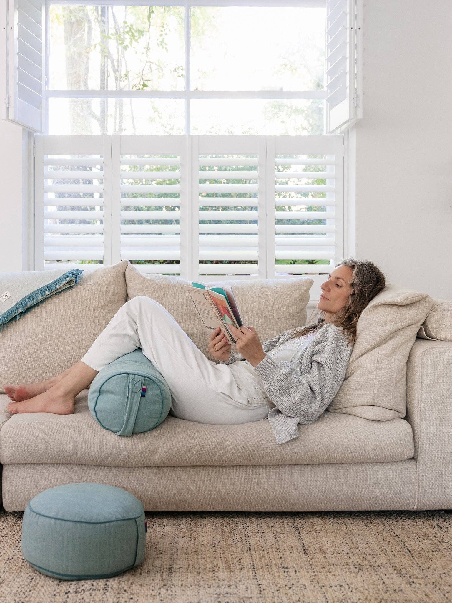 Yogamatters - Wholesale Meditation Supplies - Yogamatters Organic Cotton Meditation Cushion6