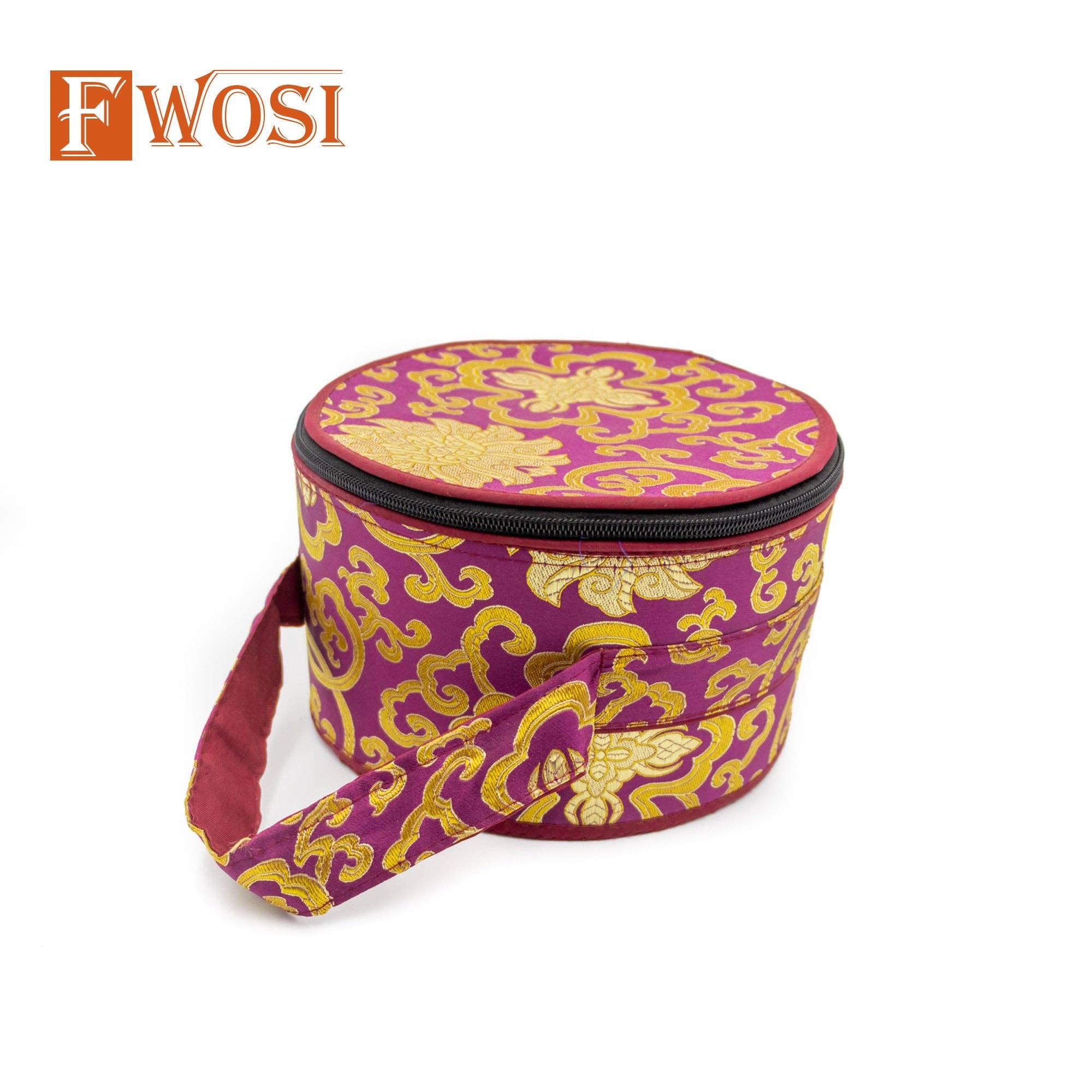 Fwosi - Wholesale Meditation Supplies - 7 Tibetan Singing Bowl Meditation Set with Carry Case, Mallet, Striker, Cushion | Antique Instruments for Yoga, Chakra Healing6