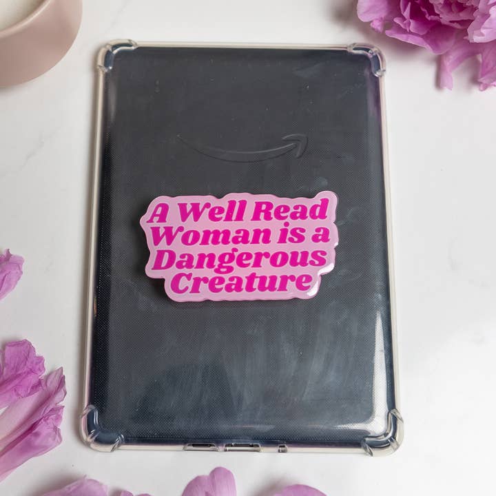 A Well read Woman Kindle Grip for wholesale by Bodhi Life Design