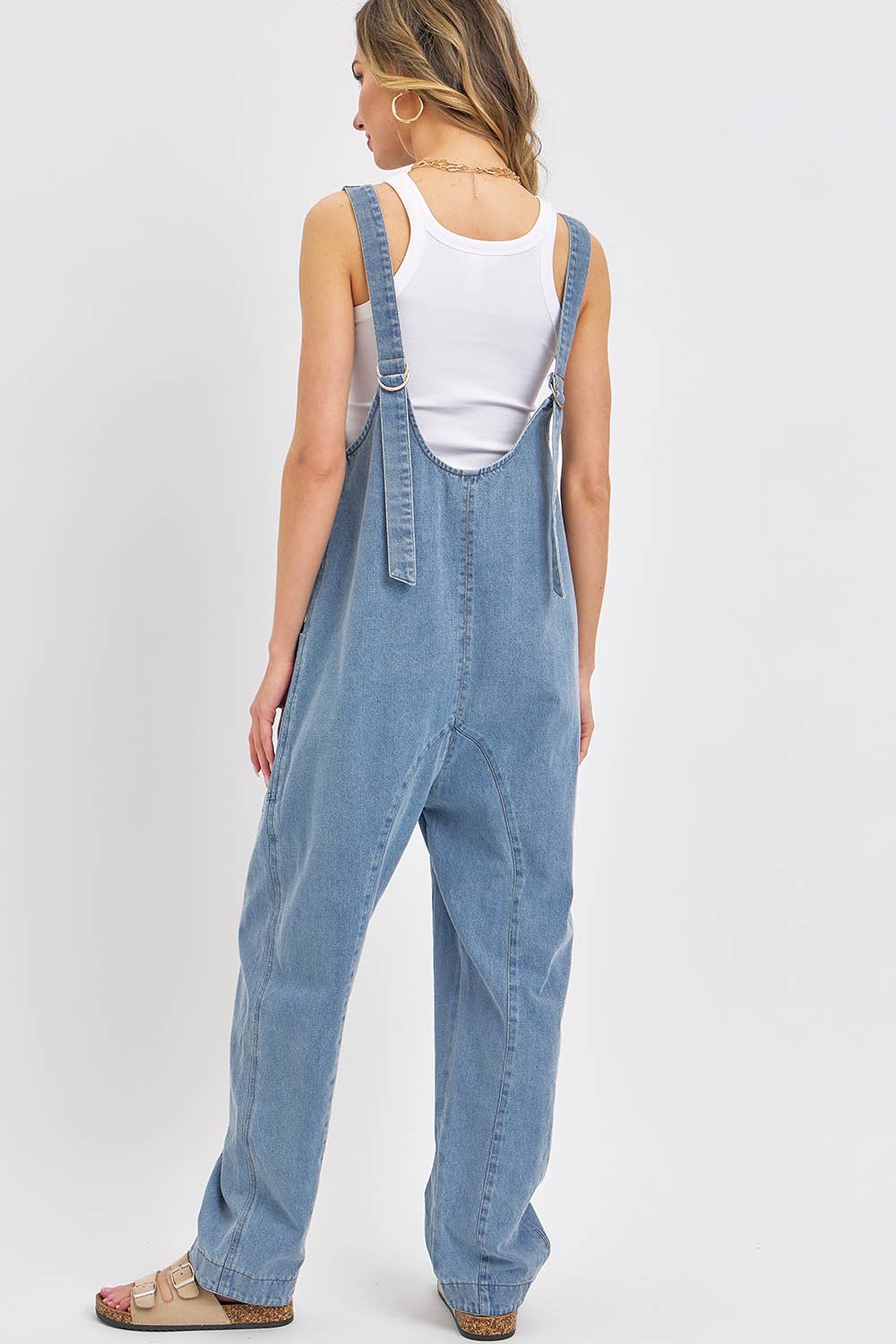 Sweet Lovely by Jen - Wholesale Jumpsuit - Women's - BESTSELLER ONE-AND-DONE DENIM JUMPSUIT24