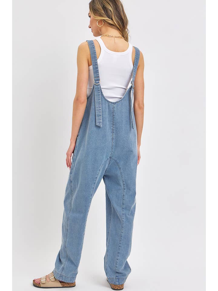 Sweet Lovely by Jen - Wholesale Jumpsuit - Women's - BESTSELLER ONE-AND-DONE DENIM JUMPSUIT24