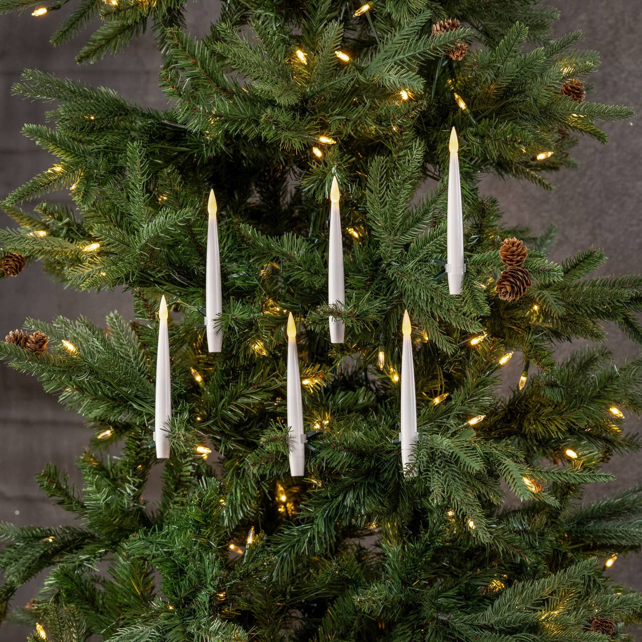 Ragon House - Wholesale Flameless candle - SET/ 6 CLIP ON LED CANDLES1