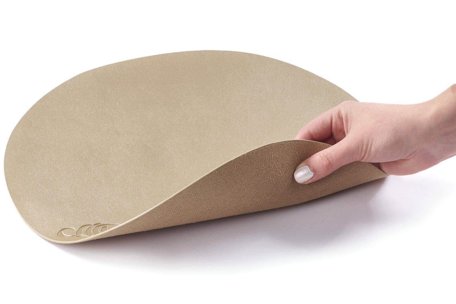 Waterdale Collection – wholesale Charger plate – Leather Round Chargers2