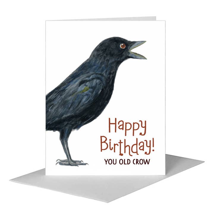 Printed Canvas – Großhandel Geburtstagskarten – Krähenfüße, Grußkarte (#8011FB)
