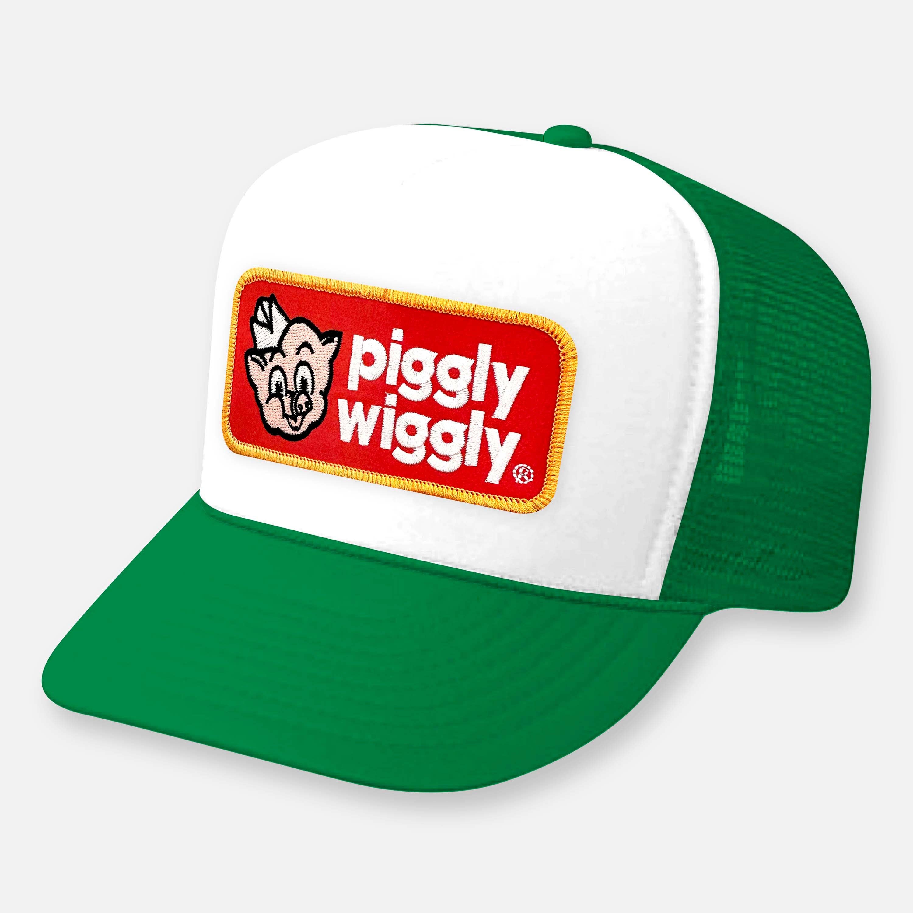 Webig Moto Company - Wholesale Trucker Hat - Men's - PIGGLY WIGGLY CURVED BILL PATCH HAT4