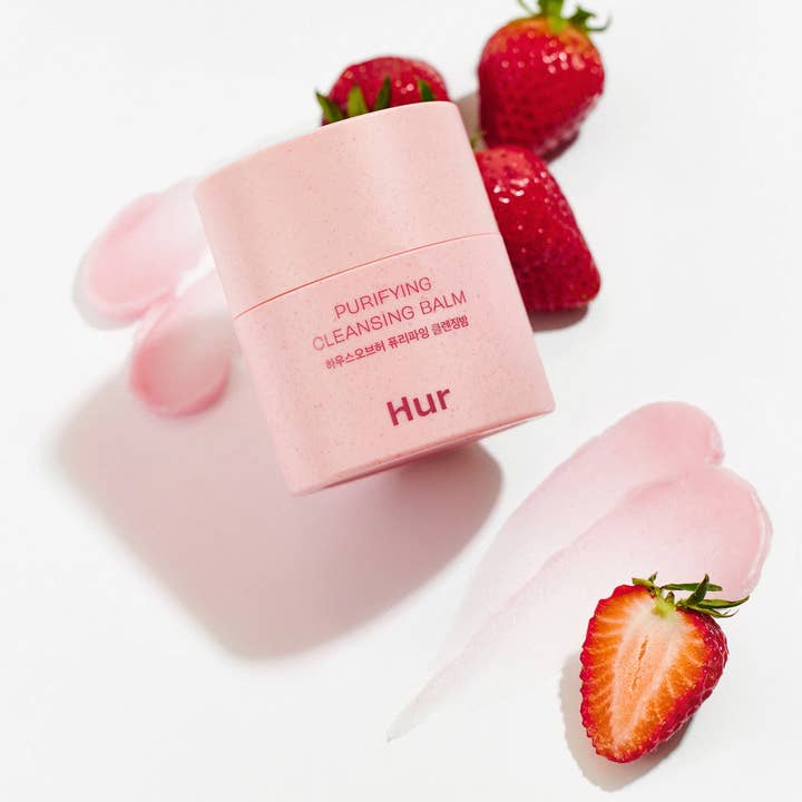 Best Beauty Group - Wholesale Facial Cleanser - HUR Purifying Strawberry Cleansing Balm0