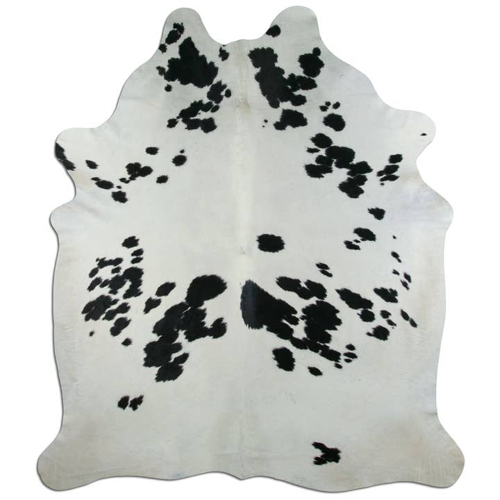 Tappeto in pelle di mucca - L240 x P210 cm - bianco e nero per la vendita all'ingrosso da parte di Livarto UG (haftungsbeschränkt)