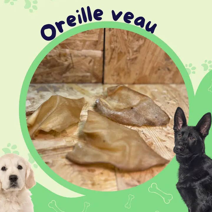 orelhas de vitela / guloseima para cão por atacado de JF animalerie