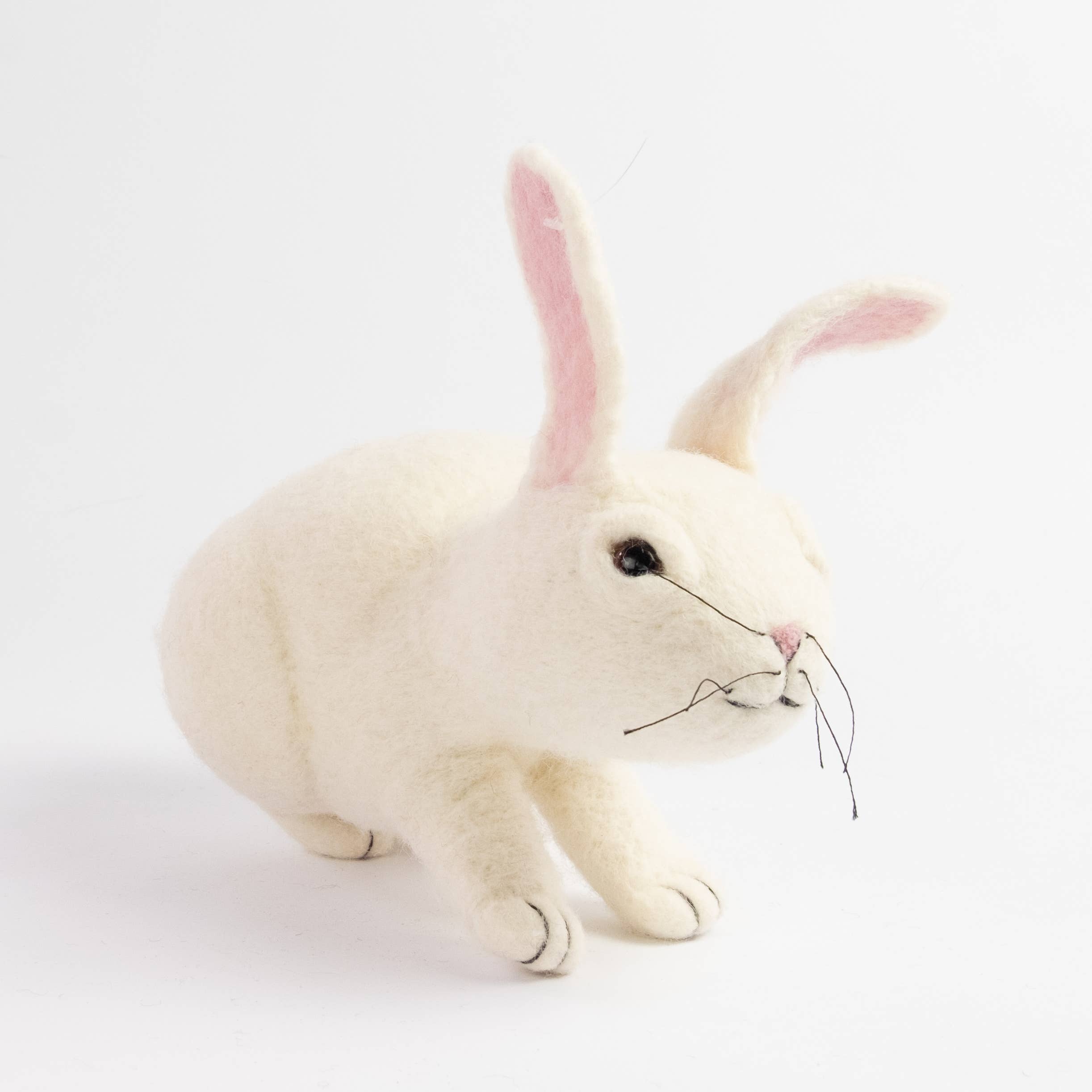 The Winding Road - Wholesale Decorative Tabletop Object - Toys - White Bunny Rabbit - Small and Large2