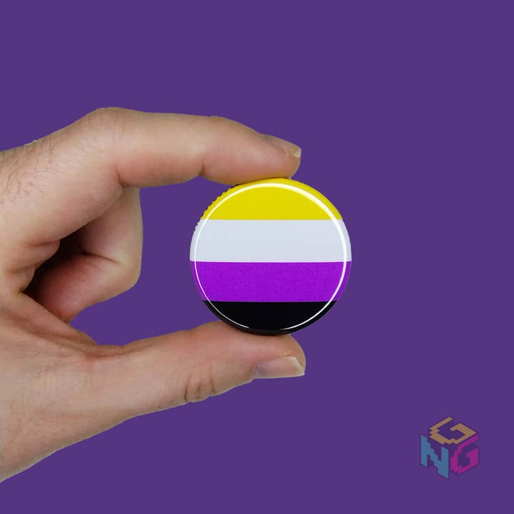 Gay Nerd Goods - Wholesale Lapel Pin/Button - Popular Pride Flag Button Mix