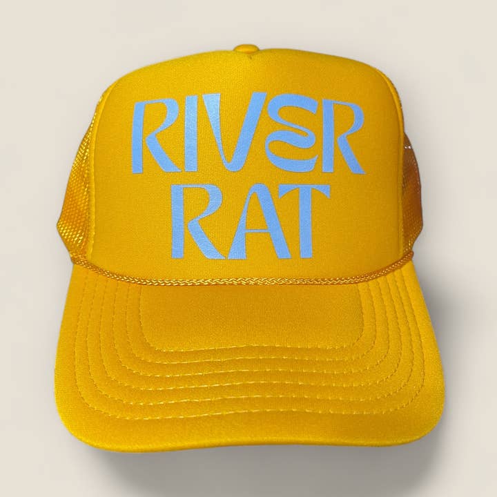 River Rat Foam Trucker Hat for wholesale by Happi Style