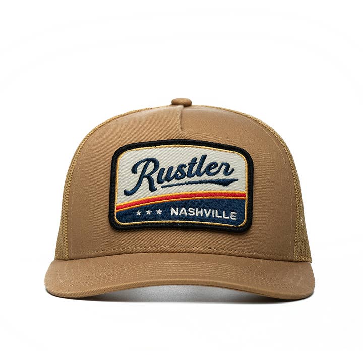 Rustler Hat Co. - Wholesale Trucker Hat - Unisex - Canvas Gas Station Trucker Hat2
