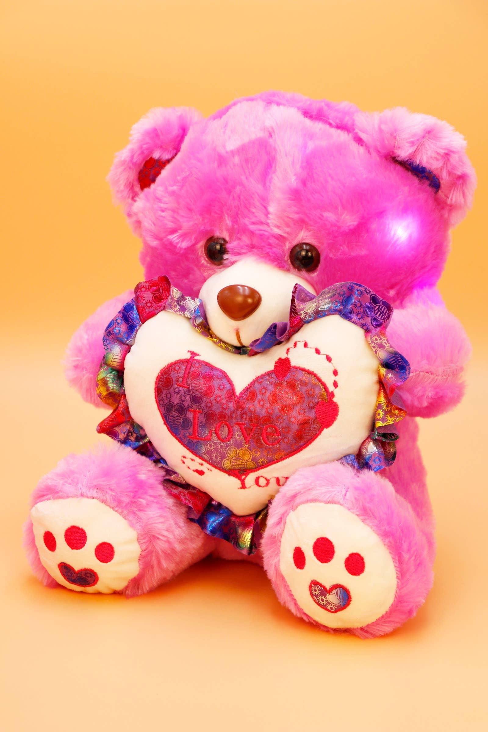 ASSORTITI Orsacchiotto Musicale Luminoso - 30 cm in vendita all'ingrosso su Faire9