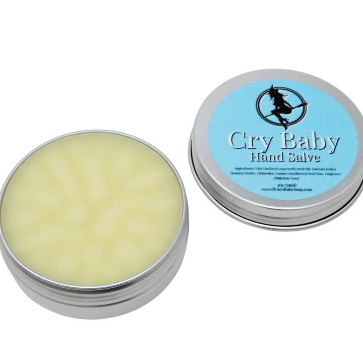 Cry Baby Hand Salve for wholesale by Witch Baby Soap