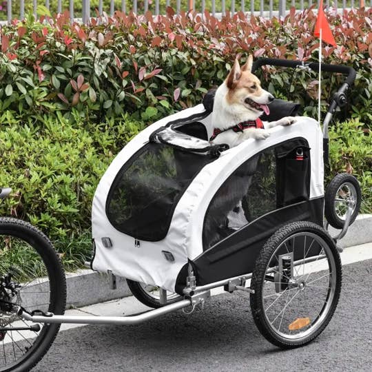 Elite II 2-In-1 Pet Dog Bike Trailer and Stroller for wholesale by Furr-Baby Gifts