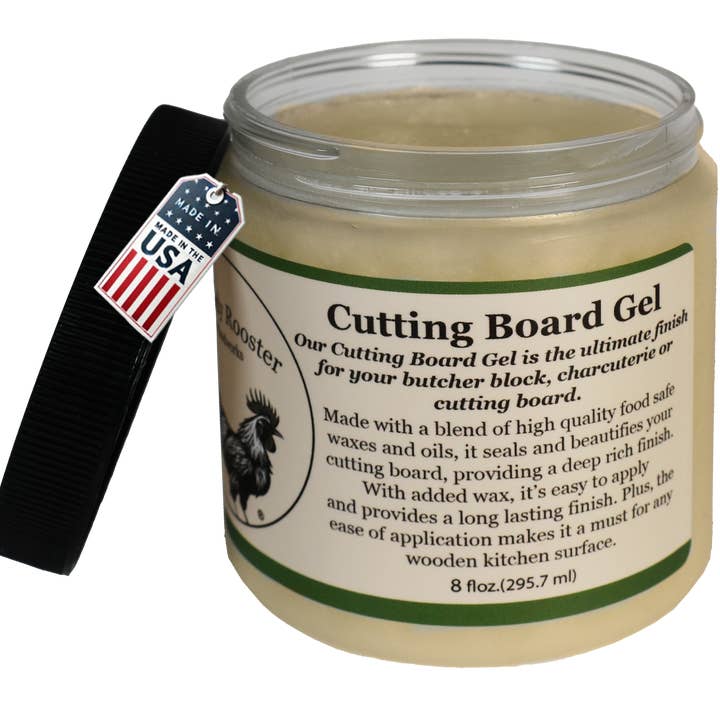 Rowdy Rooster Woodworks - Wholesale Wood Butter - Cutting Board Gel1