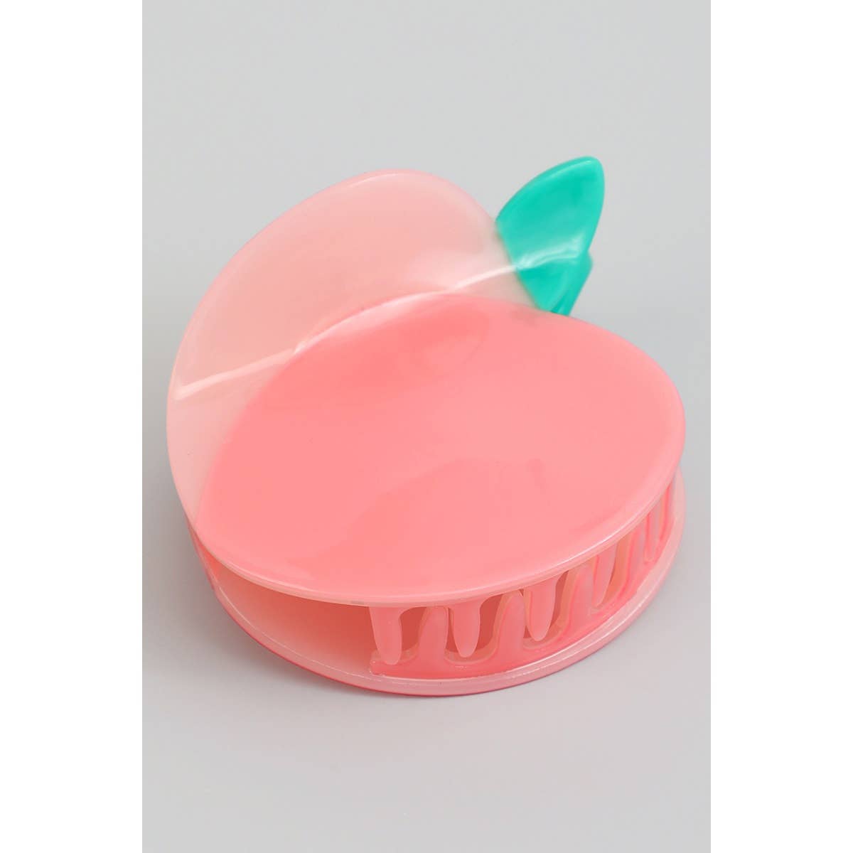 PÊCHE GRANDE PINCE À CHEVEUX PÊCHE EN ACRYLIQUE en vente sur Faire0