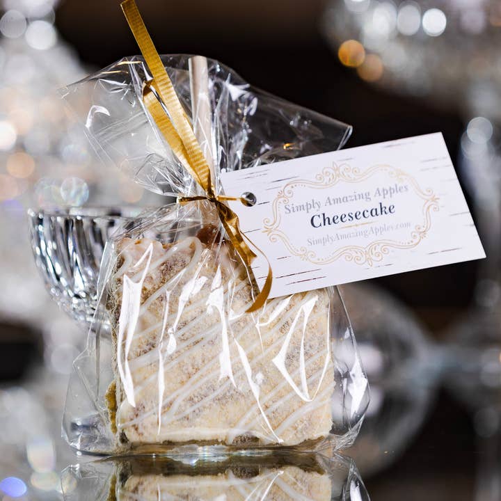 Simply Amazing Apples - Wholesale Caramel - Cheesecake White Chocolate Caramel Crispy Treat1