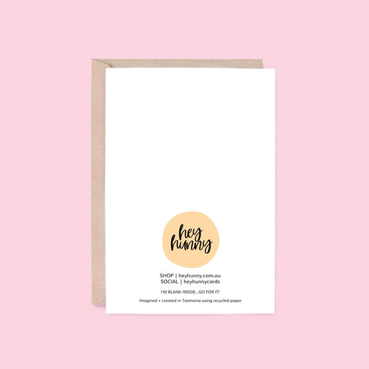 Hey Hunny - Wholesale Teacher/back-to-school card - Award Card: Best Teacher | Embossed Gold Foil Sticker1