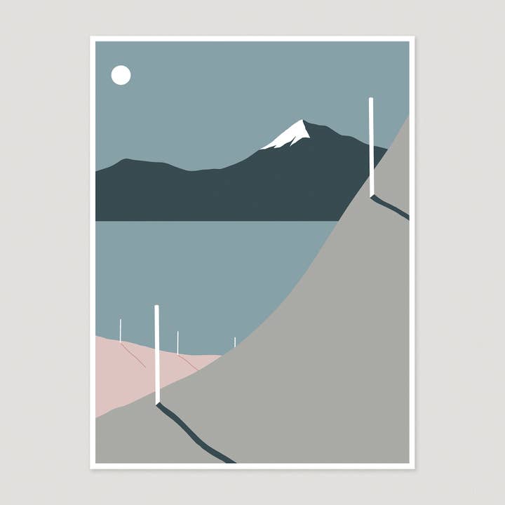 Impressão de Belas Artes da Pista por atacado de Keeler & Sidaway