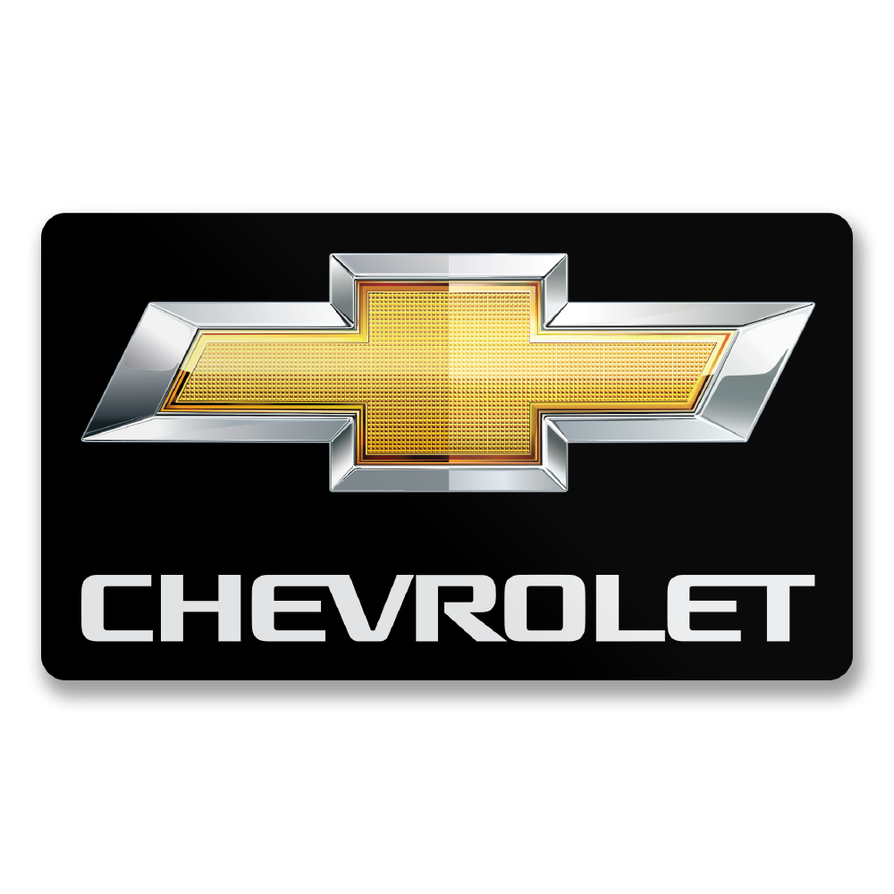 Hybris Production AB - Vente Autocollant - Autocollant logo Chevrolet couleur pleine 15 cm0