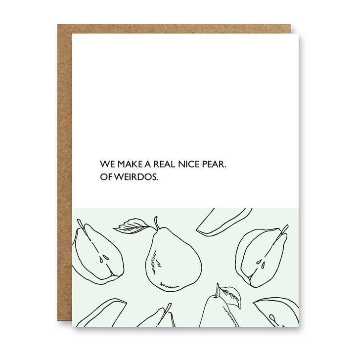 Weirdos Card for wholesale by Boo To You